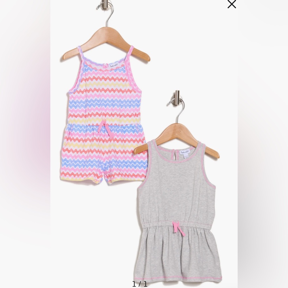 Splendid Sleeveless Romper & Dress Set. 18 Months.
